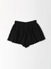 STAY WITH ME Cotton Lace Shorts_Black
