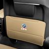 For BMW 50th Anniversary E46 E90 F30 G20 F10 X1 X3 X5 X6 PU Leather Car Seat Anti-kick Pad Dust-Proof Protection Mat Accessories nlvc53