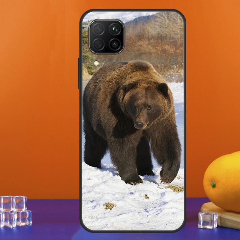 

Grizzly Bear Animal For Huawei Nova 12s 12i 11i 5T 9 10 SE Y91 Y90 Y60 Y70 Y72 Y61 P60 Pro P20 P40 P30 Lite Case Huawei P30 Lite