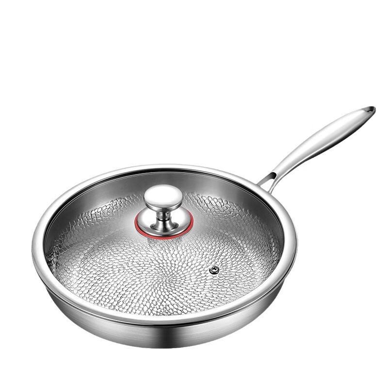 Wutuo 30cm Non-stick Frying Pan with Lid