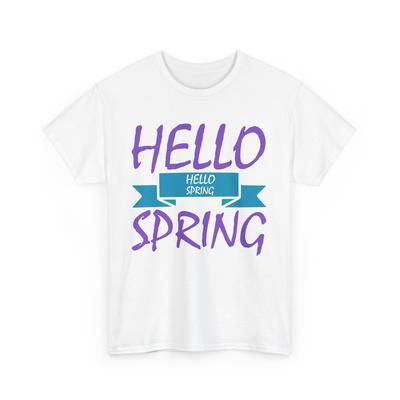 Hallo Frühling T-Shirt | Frische Blumen Sonnenscheinliebhaber T-Shirt |