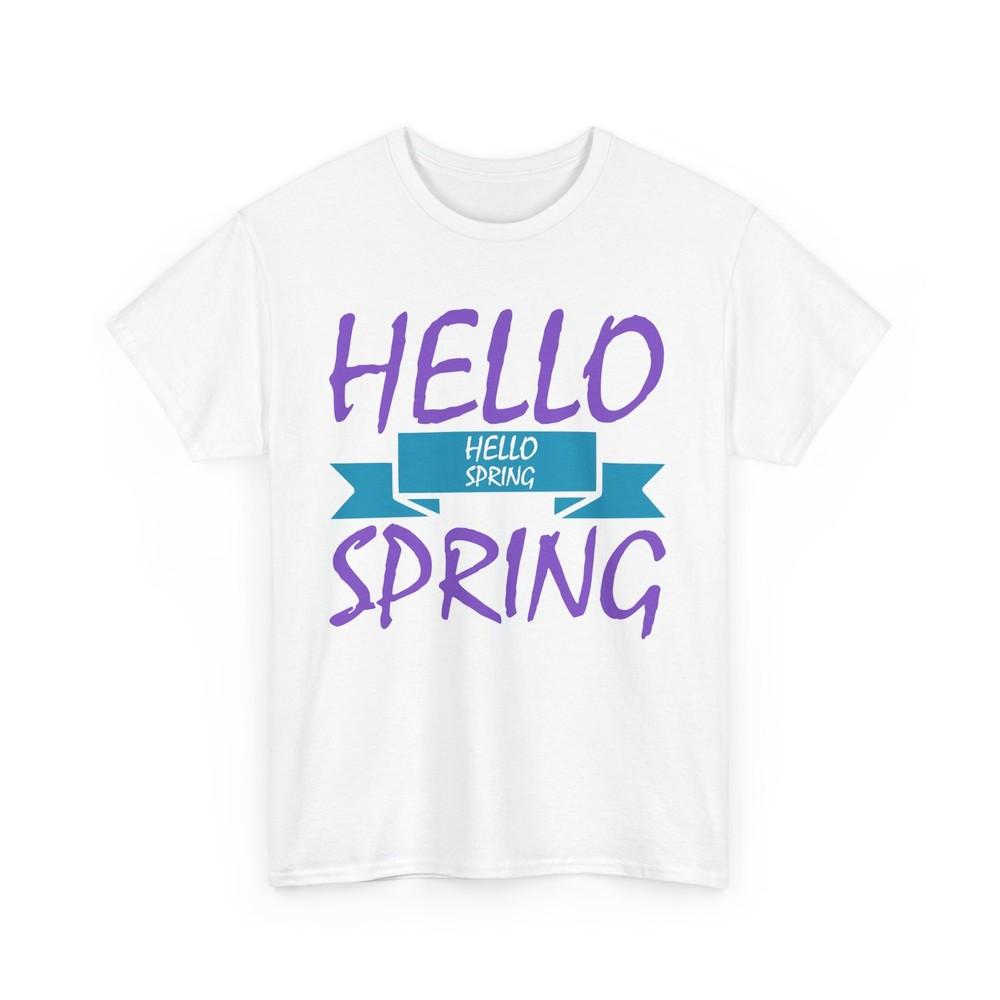 Hello Spring T-Shirt | Fresh Flowers Sunshine Lover Tee |