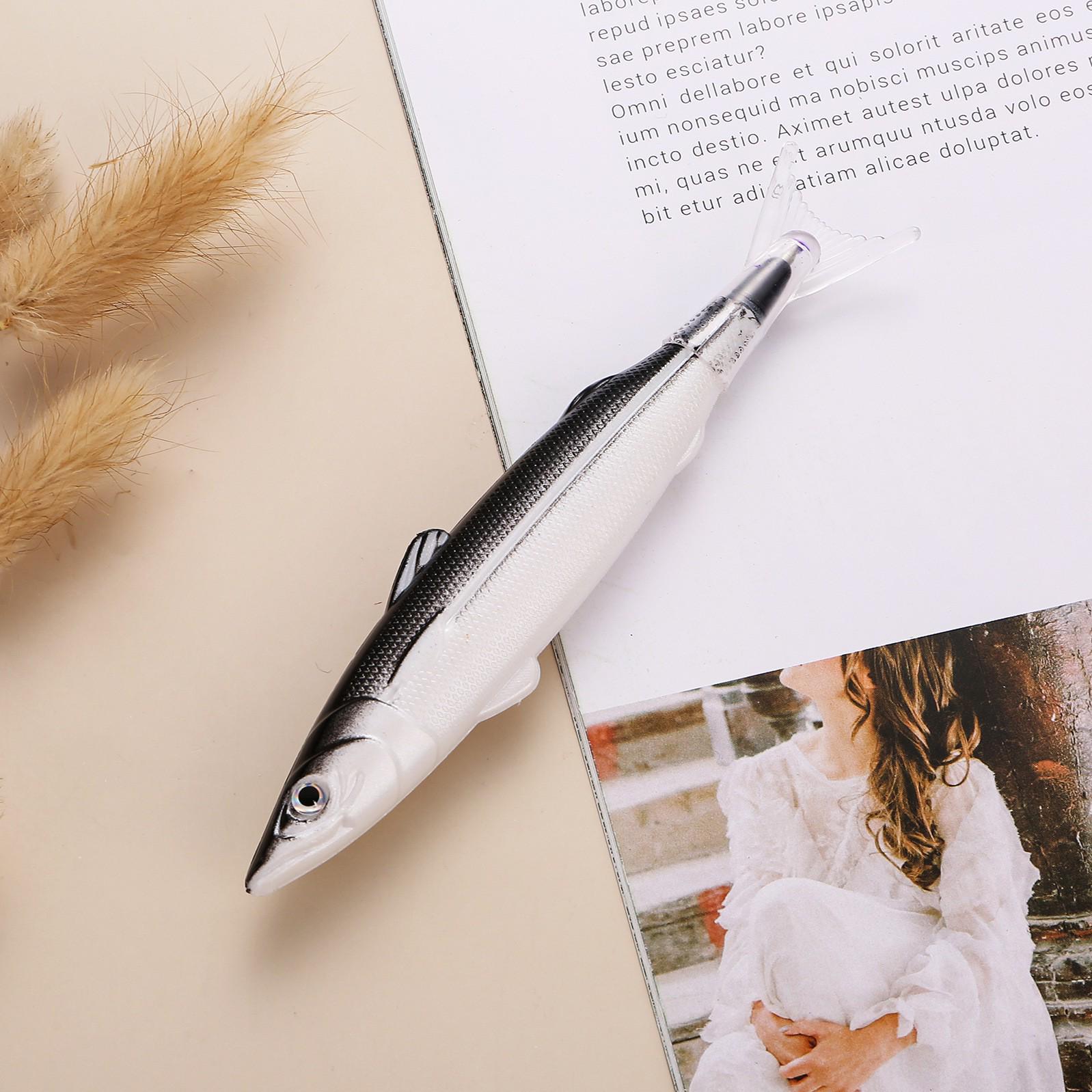 

Quirky Fish Ballpoint Pen, 0.5mm Simulation Bullet Head, Fun Student Gift