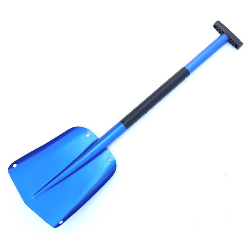 Aluminiumlegierung Schaufel Auto Offroad Kleine Schaufel Outdoor Faltbare Schneeschaufel Reise Werkzeuge Auto Mit