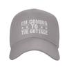 Summer Im Coming To The Cottage Romance Hockey Baseball Cap Running Hippie Y2k Custom Logo Sun Hip Hop Hats Male Snapback Cap