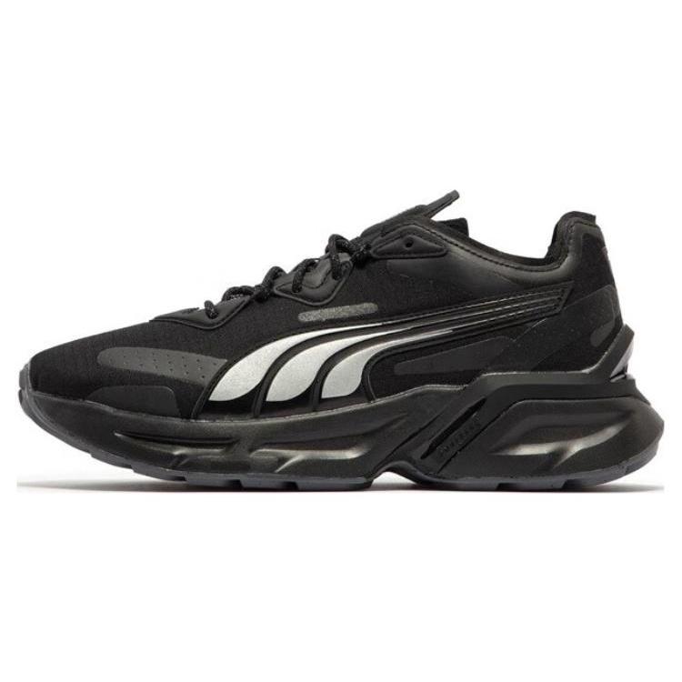 PUMA Pwrframe Aerogram Reflective  Black Silver  Unisex 390206-02 EU 41