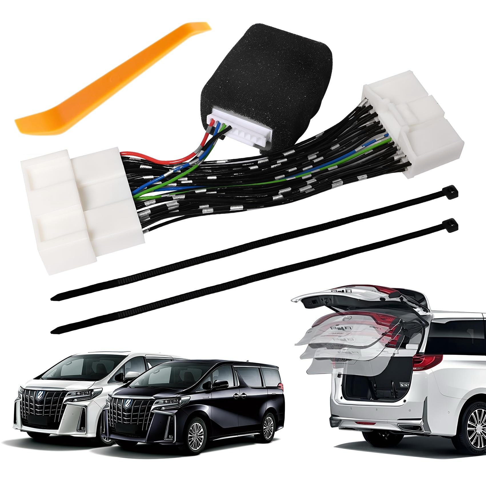 

Комплект автоматического открывания задней двери для Toyota Alphard и Vellfire Автоматически открывается при разблокировке Совместим с ранними и поздними моделями Toyota Alphard и Vellfire