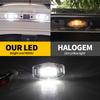 2pcs 6000K LED License Number Plate Light White For 2013-2015 9th Gen Honda Civic Sedan (not for DX model) Pilot 2003-2008