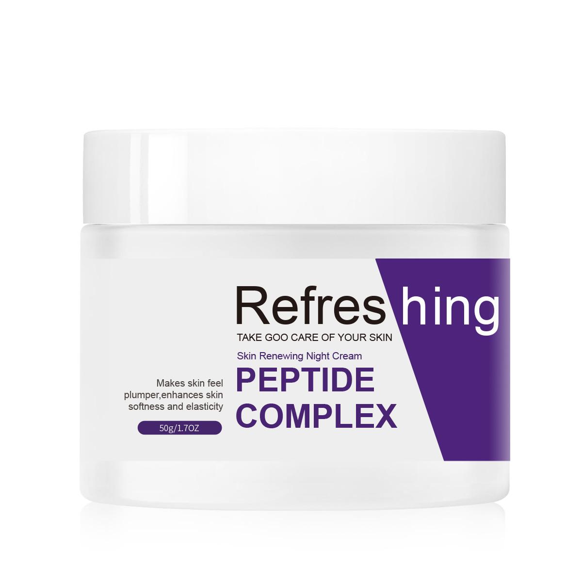 Revitalizing Night Cream 50G Hyaluronic Acid and Niacinamide Skin Renewal Treatment Anti-Wrinkle and Brightening Moisturizer Night Repair