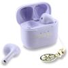 Guess Glossy Effect Printed Classic Logo & Charm Lavender TWS Headphones