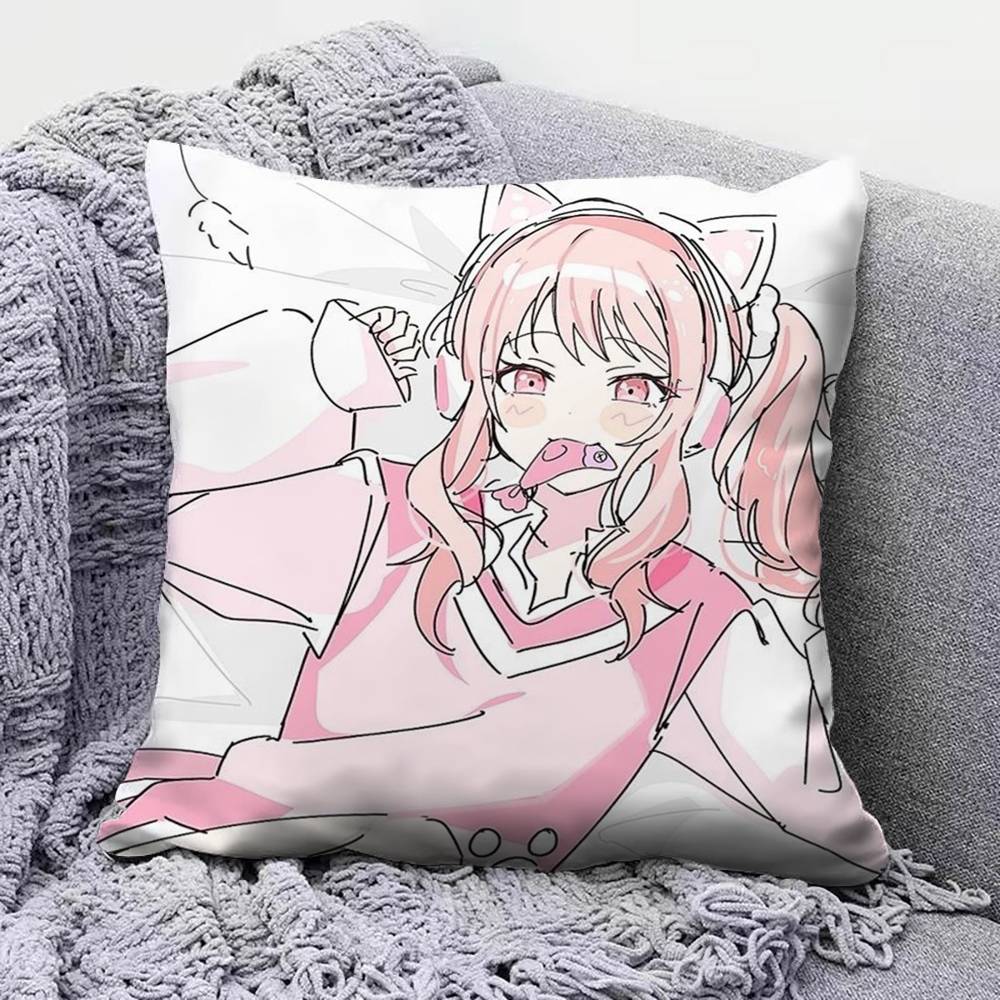 Akiyama Mizuki Pillow Covers Home Sofa Cushion Covers and Aecorative Custom
