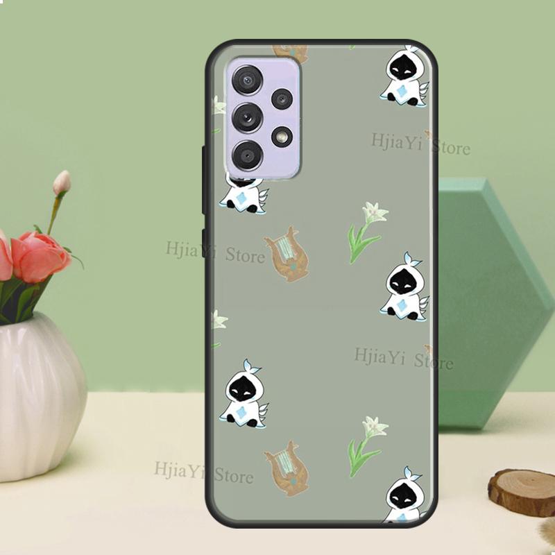 Genshin Impact Venti Game Case For Samsung A54 A34 A24 A14 A51 A71 A12 A22 A32 A52 A72 A73 A33 A53 A13 Back Cover