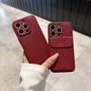 Lychee Pattern for IPhone 16 Stand Phone Case Card Holder Solid Color for IPhone 12 Simple 15 Protective Cover