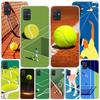 Tennis Sport Phone Case For Samsung Galaxy A52 A32 A22 A12 A51 A31 A50S A30S A20S A10S Note 20 Ultra 10 Plus S10 A72 A71 Galaxy