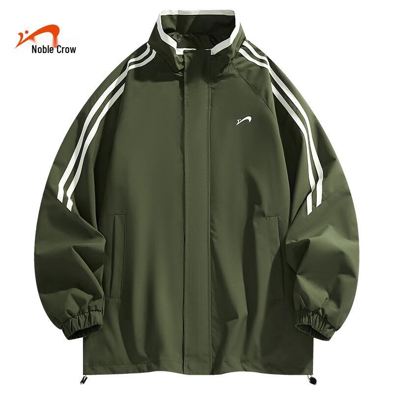 Guirenniao Unisex Windproof Water-Repellent Casual Jacket