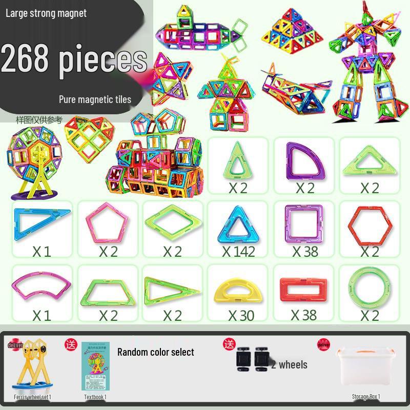 Magnetic Tiles: Educational Building Blocks for Kids Ages 3-6