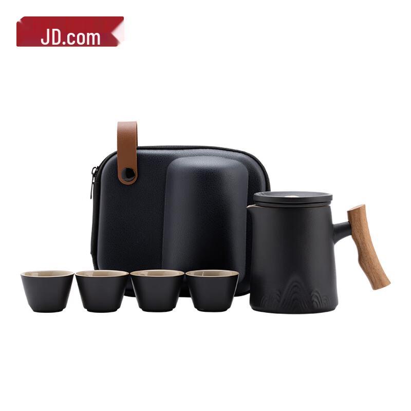 Jingdong Zao Portable Ceramic Tea Set
