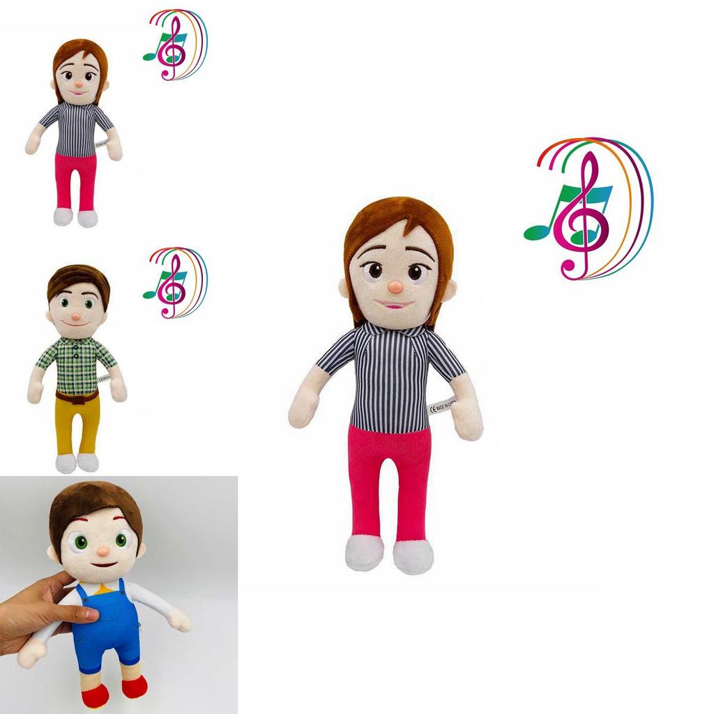 Jucărie de pluș muzicală adorabilă Cocomelon cu caracteristici educative pentru încântarea copiilor
