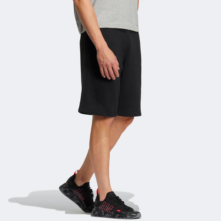 Adidas Originals Trefoil Cartoon Print Casual Shorts Men Bottoms Black IA9067