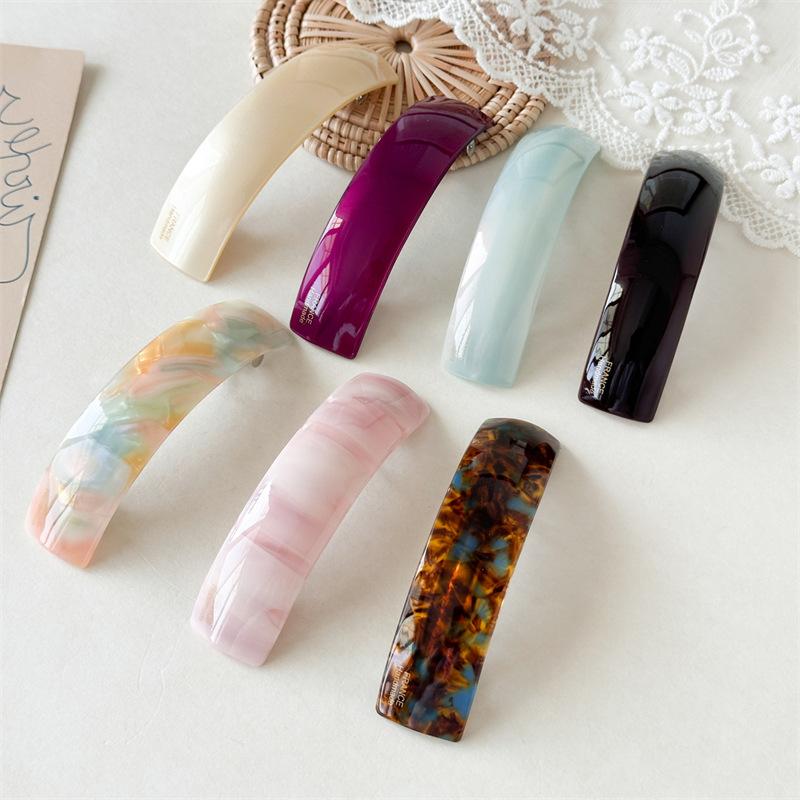 New Large-sized Hairpin Half-up Hairstyle Hair Clips with Spring Clips for The Back of The Head and For The Side Part of The Hair.