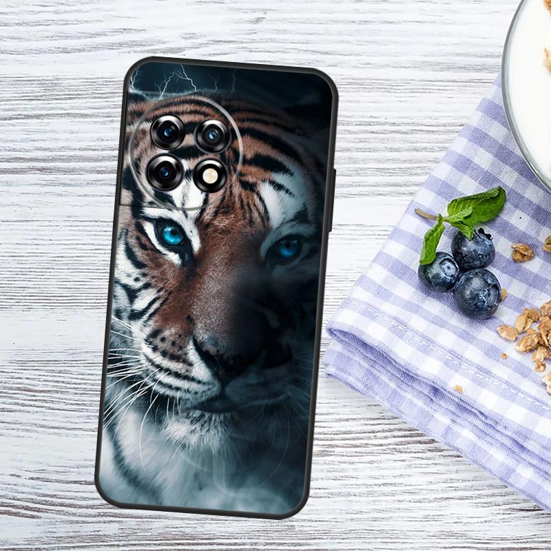 

Tiger Face Case For OnePlus Nord CE 5 2 3 4 Lite N20 N30 OnePlus 10T 13T 13R 12R 15R 10 11 12 13 15 Cover OnePlus 10Pro