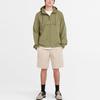 Timberland Solid Color Outdoor Water-Resistant Hooded Jacket Men Jackets Avocado-Green A6RAD-V46