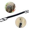 Fishing Lanyards Retractable Coiled Tethers with Carabiner Spring Elastics Rope Boating Fishing Rope Retention Rope