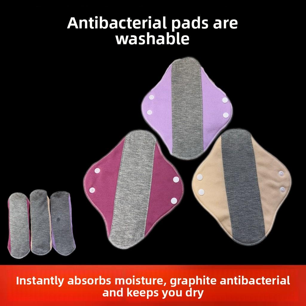 Graphene Cotton Reusable Sanitary Pads - Washable & Eco-Friendly Period Care