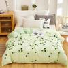 Pink Floral Duvet Cover 100% Cotton Flowers Print Aesthetic Comforter Cover Soft Skin-friendly Bedding for Teens Kids Girls Gift