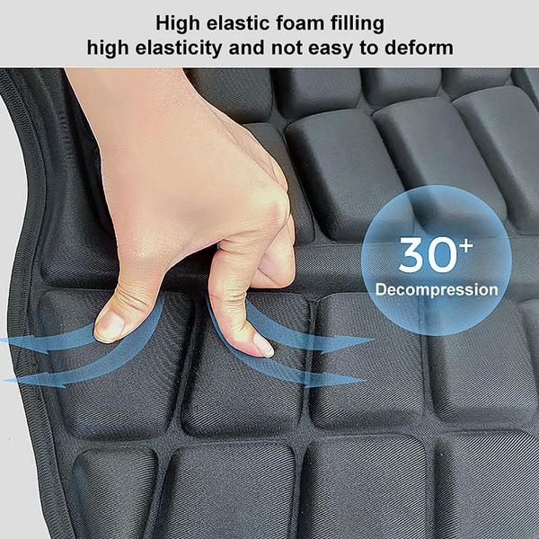 Universal Motorcycle Seat Protect Cushion, Breathable Motorcycle Seat Cover Seat Cushion, 3D Shock Absorption Accessories