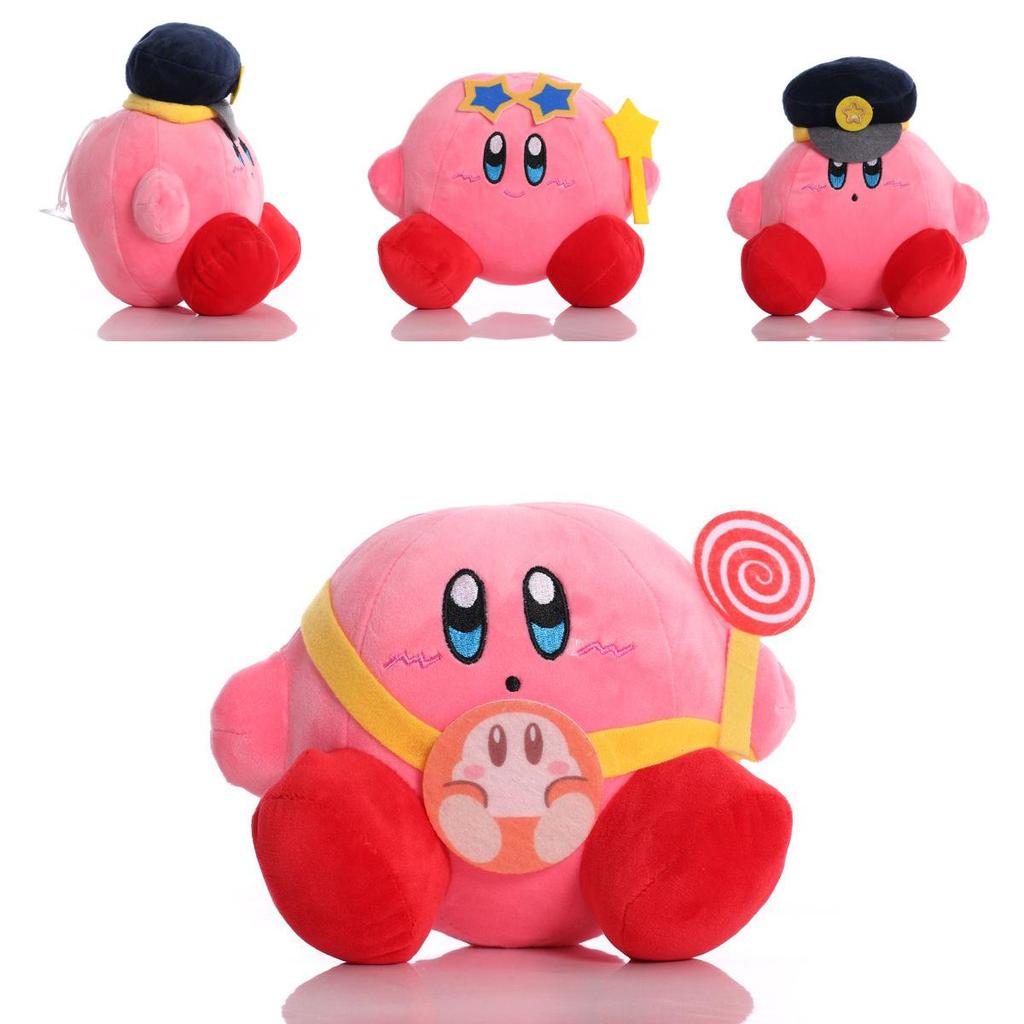 Adorable Kirby Star Cappy Doll Cartoon Anime Plush Toy For Childrens Delightful Collection