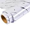 No Residue Oil-proof Wall Decal Fashion Removable Film Marble Mural Cling