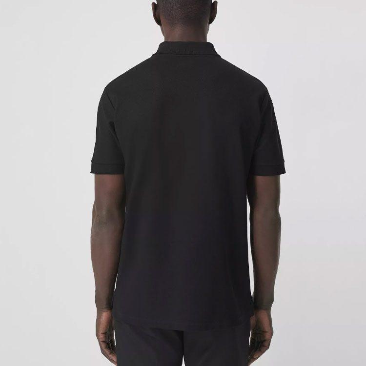Burberry SS21 Polo Shirt Men's Black 80431221