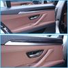 Sekhyna Inner Door Handle Cover Trim Compatible with BMW 5 Series F10 520 528 525 2011-2017 ABS 4PCS Interior Door Bowl Anti Scratch Protection Cover