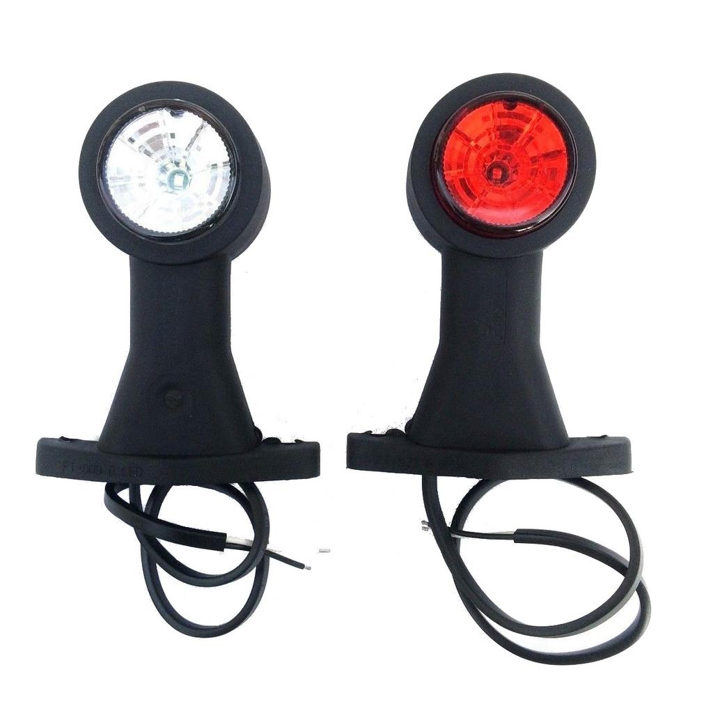 White and Red LED Marker Lamp 12V 24V Straight Side Marker Lamp - Ft-009B Led