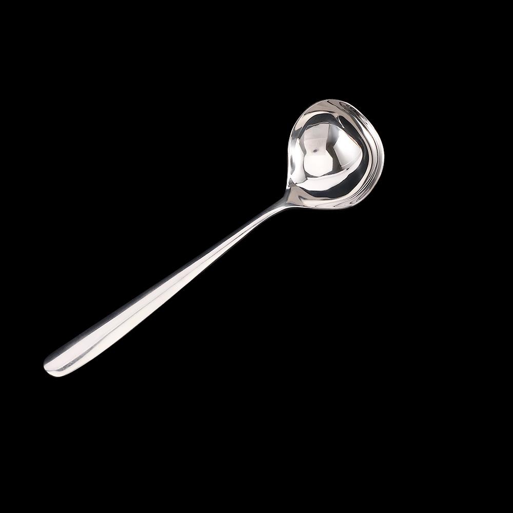 Home Dining Cooking Kitchen Tool Stainless Steel Soup Ladle Dinner Scoop Tableware Soup Spoon