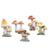 Resin Mushroom Ornaments for Outdoor Garden and Lawn Decor