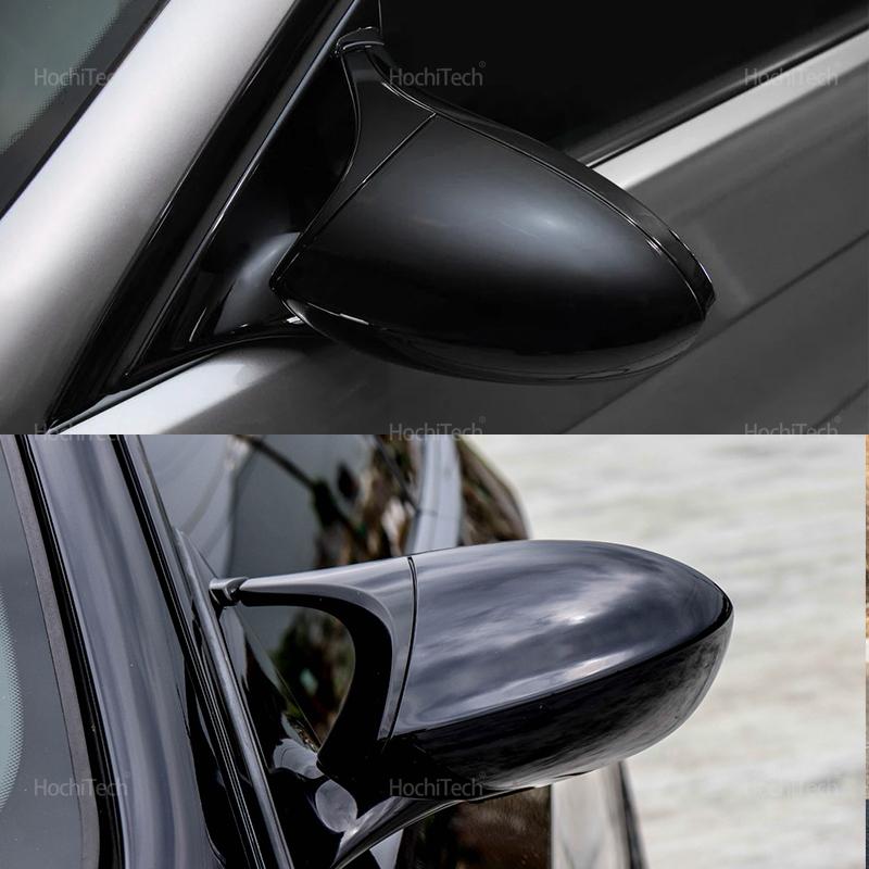 Replacement Car Side Door Rearview Side Mirror Cover Cap Parts Styling Bright Black for BMW E90 E92 E93 M3 1M