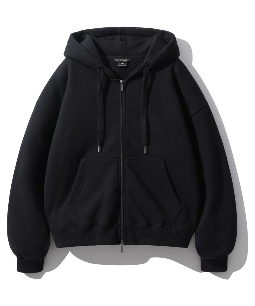 Wv Project Neo Cozy Zip-Up Hoodie Black Jjhd7647