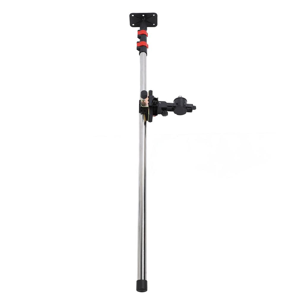 9.84FT Level Telescopic Pole Extendable Stainless Steel Laser Leveler Mounting Pole with Stabilizer