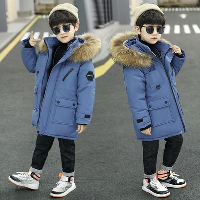 Kinder Dicke Baumwolle Winterkleidung Neue Jungen Baumwollgepolsterte Jacke Kinder Koreanischer Stil Warmer Mantel