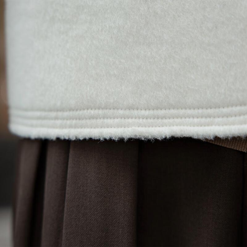 Women's Stylish Long-Sleeve Short Wool Coat