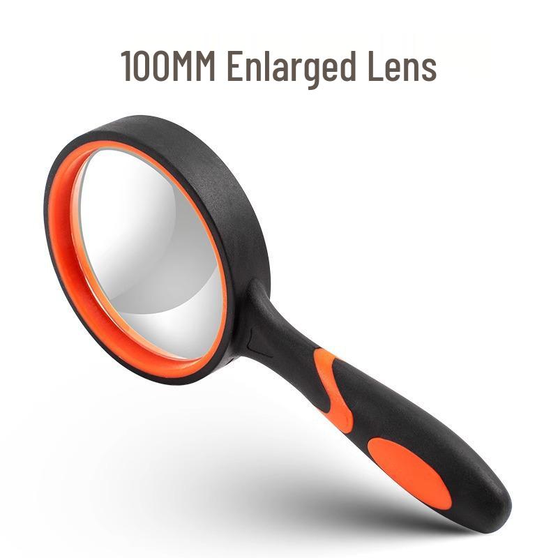 High-Definition Magnifying Glass: High Power for Elderly, Identification, and Students - Large Size Handheld 
