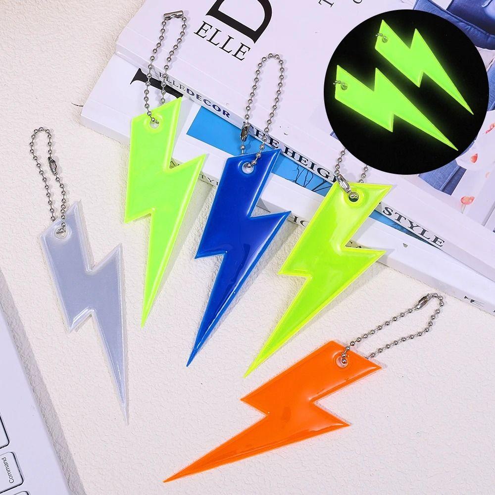 Car Keyring Reflective Keychain Decoration Reflective Keyring  Adults Children