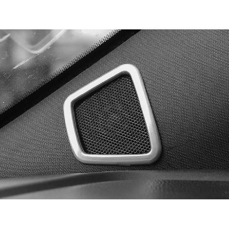 Cover Trim Fit For Ford F150 F-150 2015- A Silver A Post Speaker Frame 2PCS