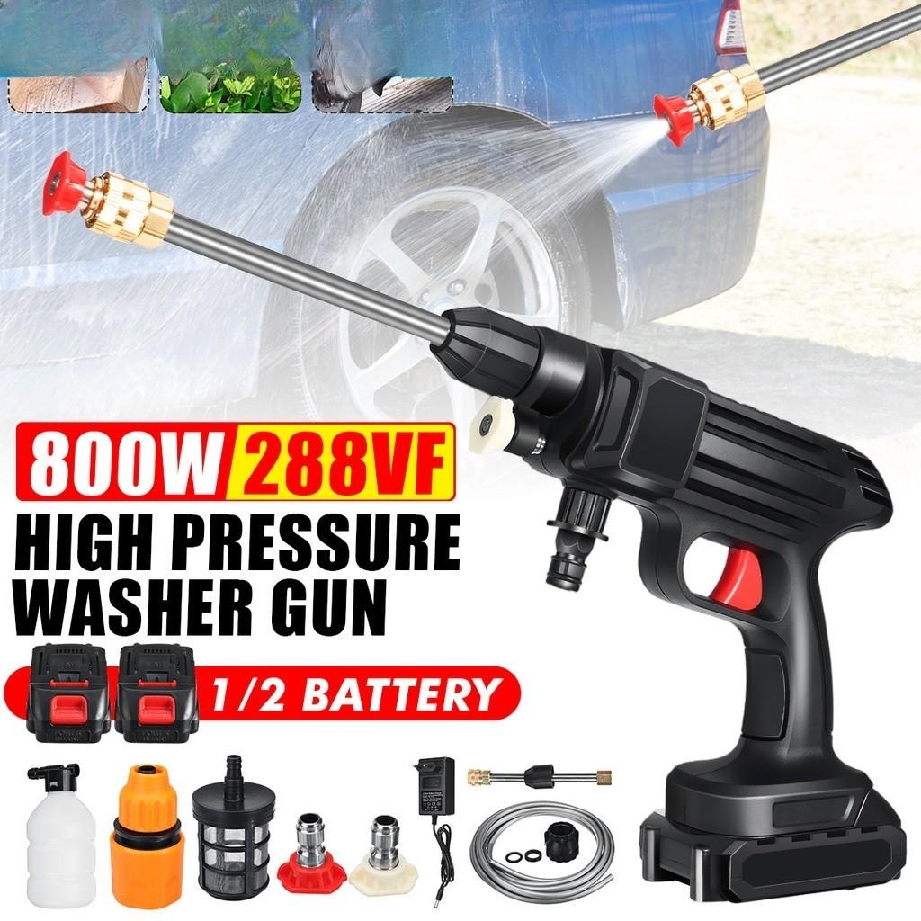 

Беспроводная мойка высокого давления, очиститель, распылитель, аксессуары для мытья автомобиля, 1000 мАч, мойка для автомобиля, водяной пистолет, насадка, набор для чистки 1*Battery