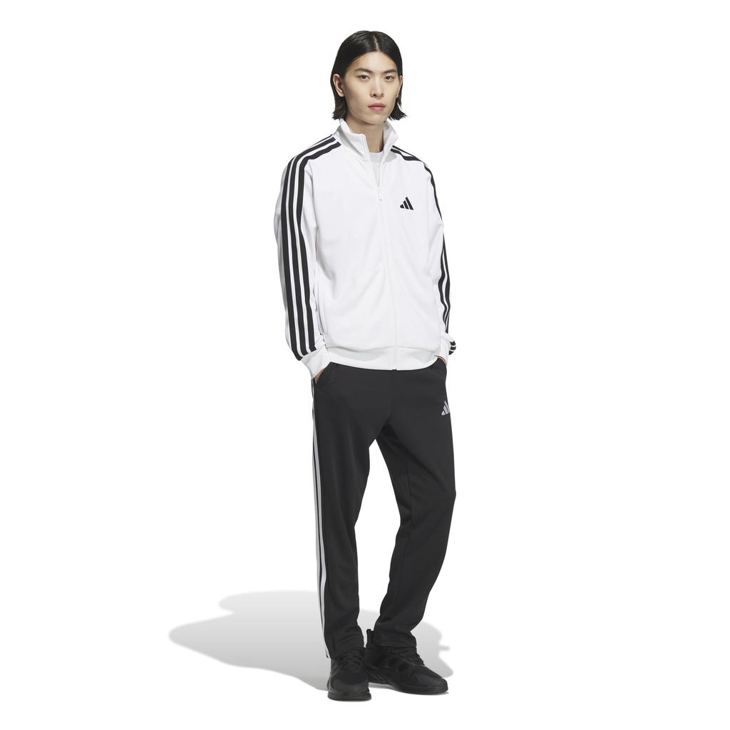 Adidas JZR01 Track Size Jersey Bottoms Men's 3-Stripes Pants, Black/White (JV6982), XS, Must-Have