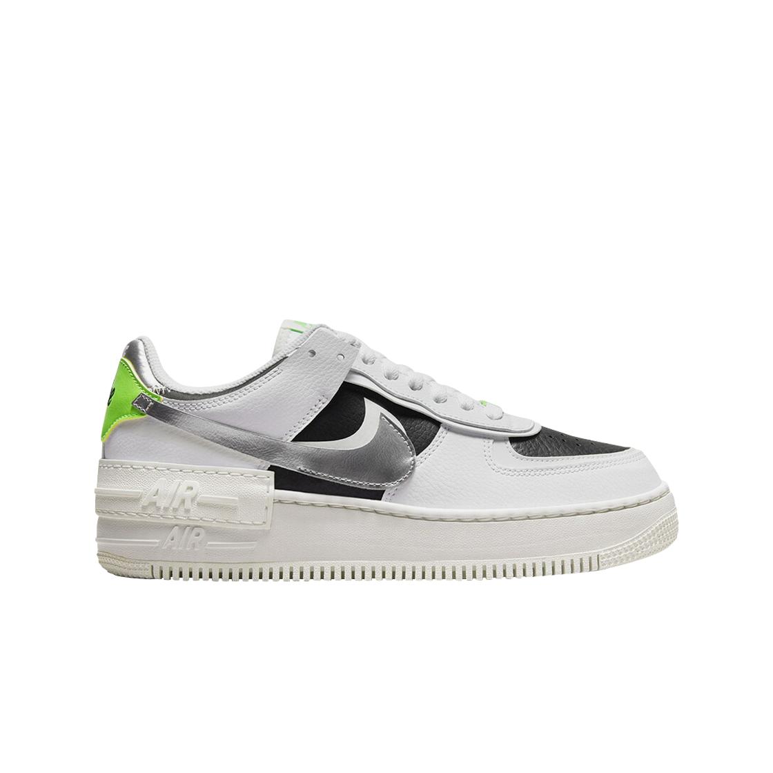 

W Nike Air Force 1 Shadow White Metallic Silver DN8006-100 Женские кроссовки