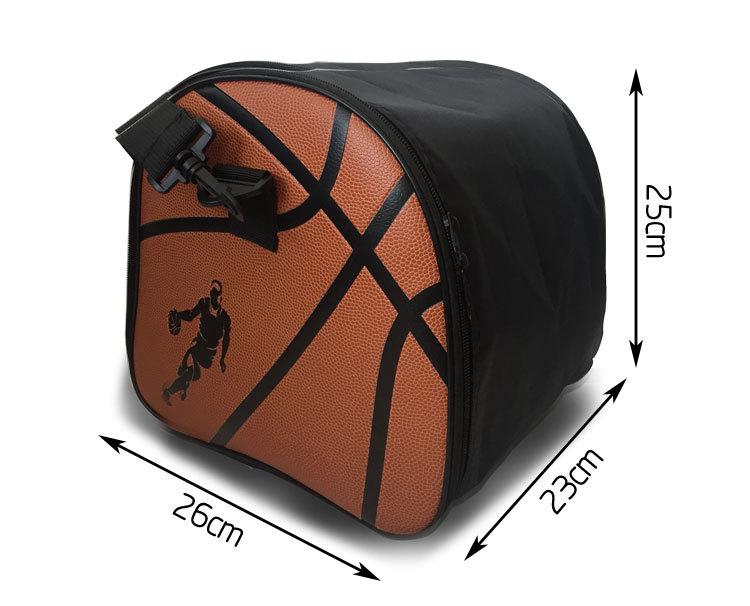 Spot PU Basketball & Soccer Ball Oxford Cloth Crossbody Storage Bag for Outdoor Training