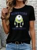 Monsters University Mike Wazowski T Shirt Gift For Friends